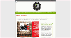 Desktop Screenshot of canvart.co.nz